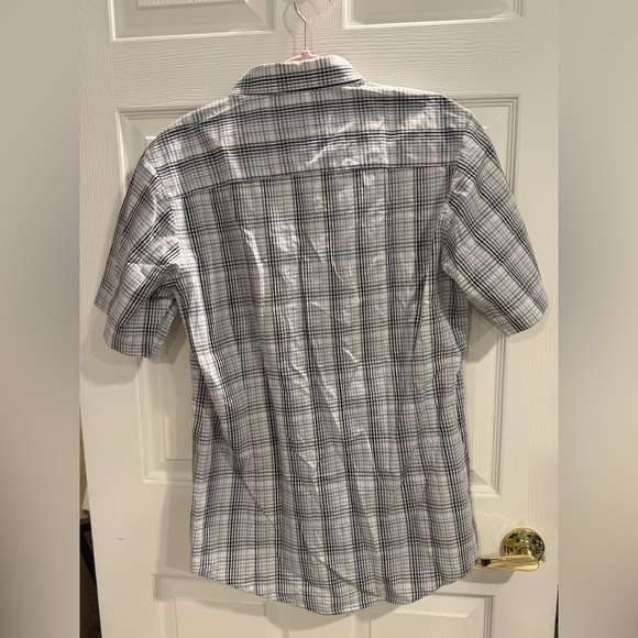 Las Vegas Raiders Antigua Plaid Button Down Shirt Mens Medium NWT NFL Licensed - Picture 6 of 8